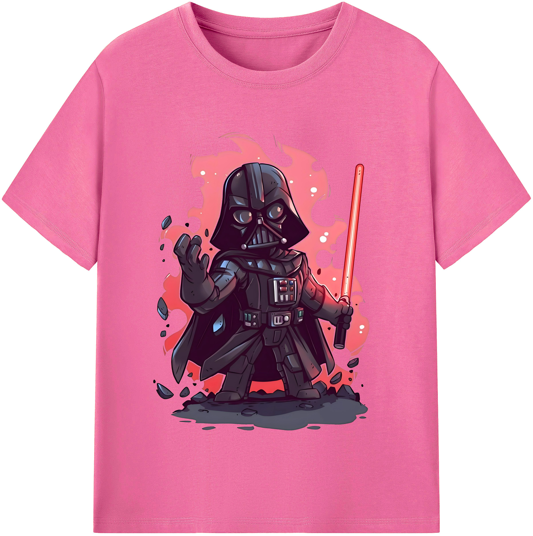 （画像用） スター・ウォーズ Star Wars レディースカジュアルプリントTシャツ（綿100％）